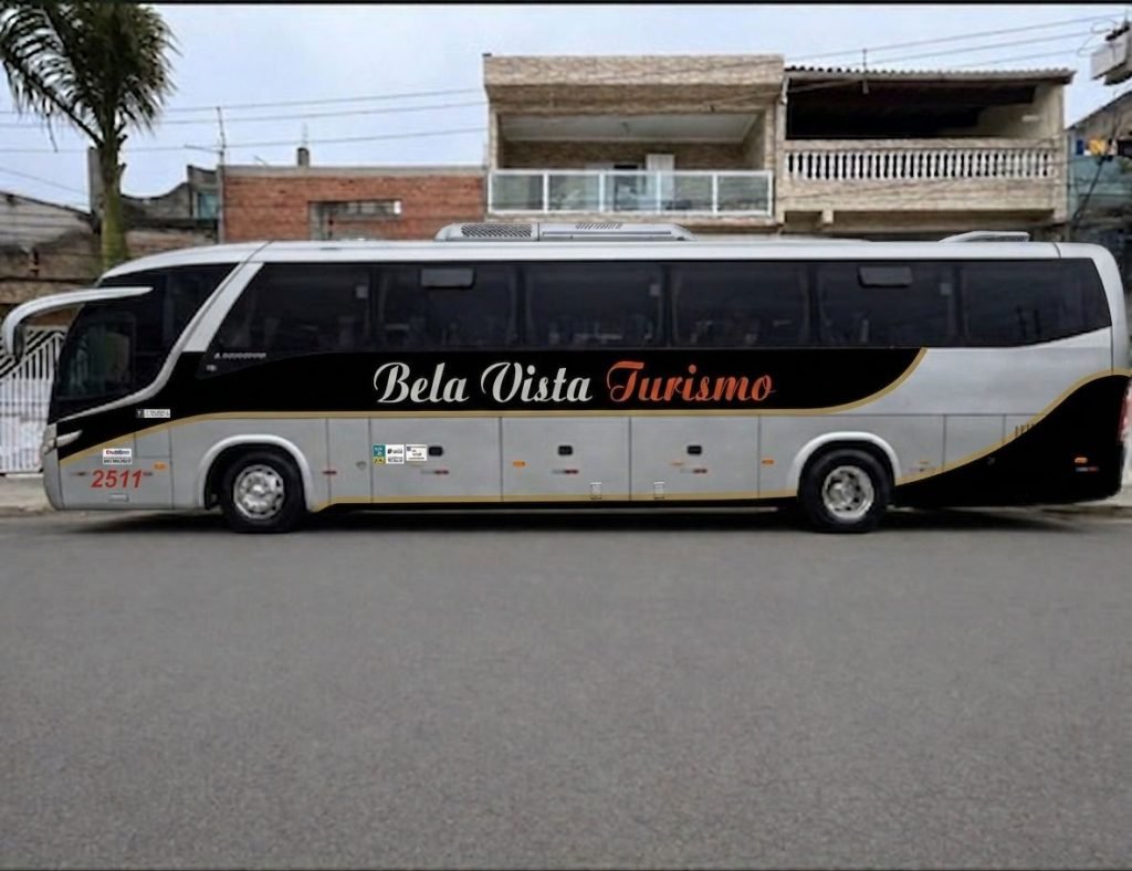 Onibus executivo Bela Vista Turismo com 46 lugares