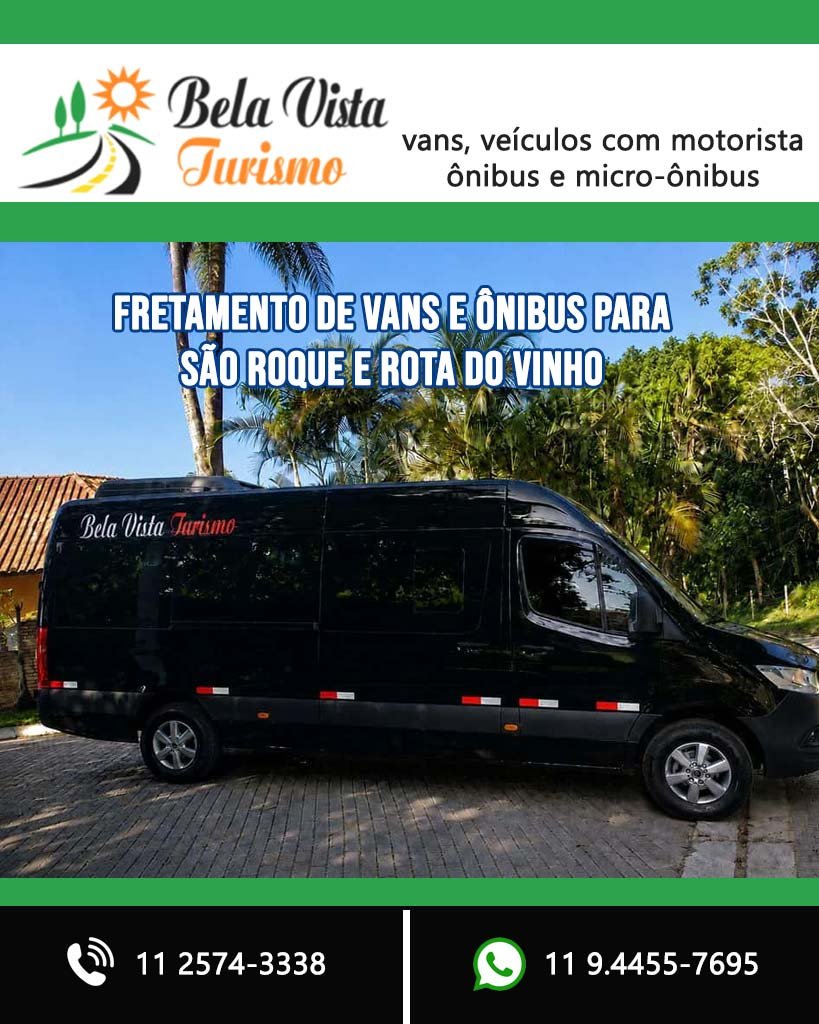 Fretamento de Vans para São Roque: Guia Completo para Grupos, Empresas e Eventos